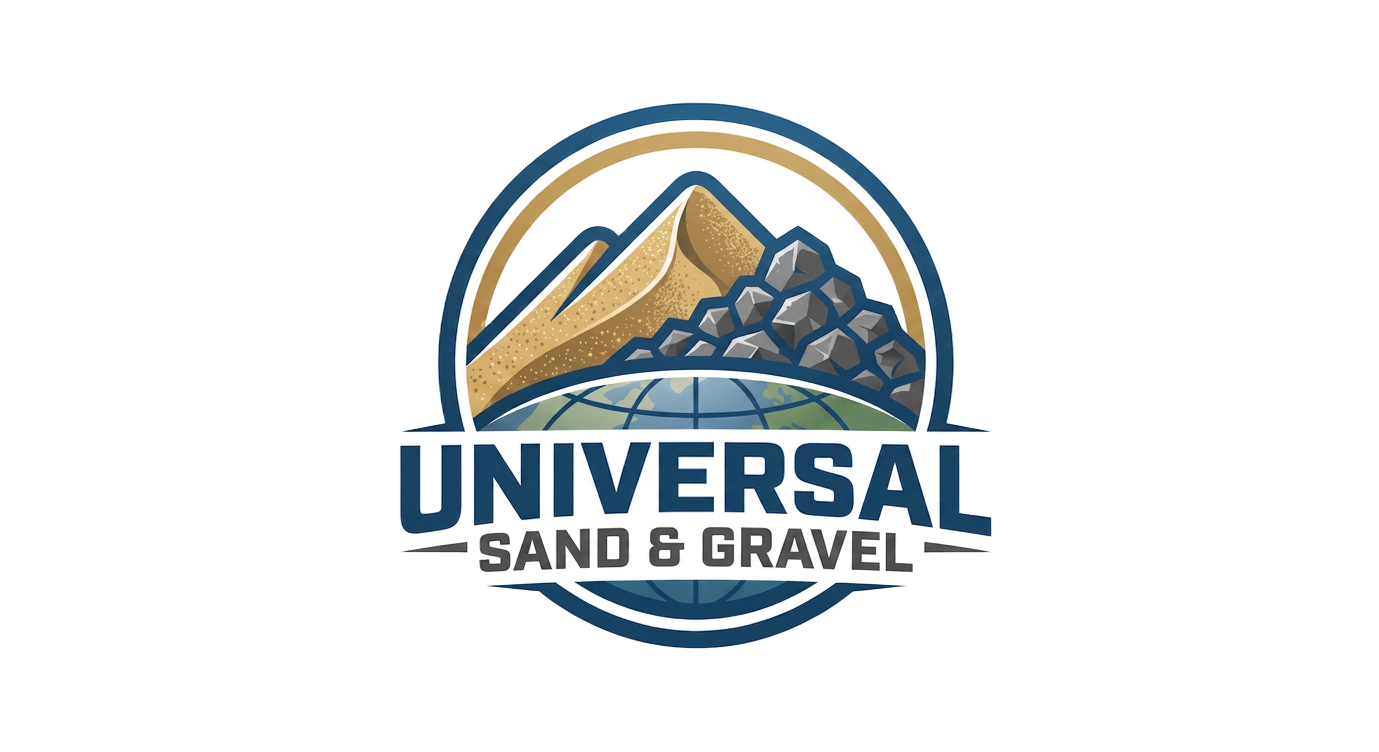 Universal Sand & Gravel logo